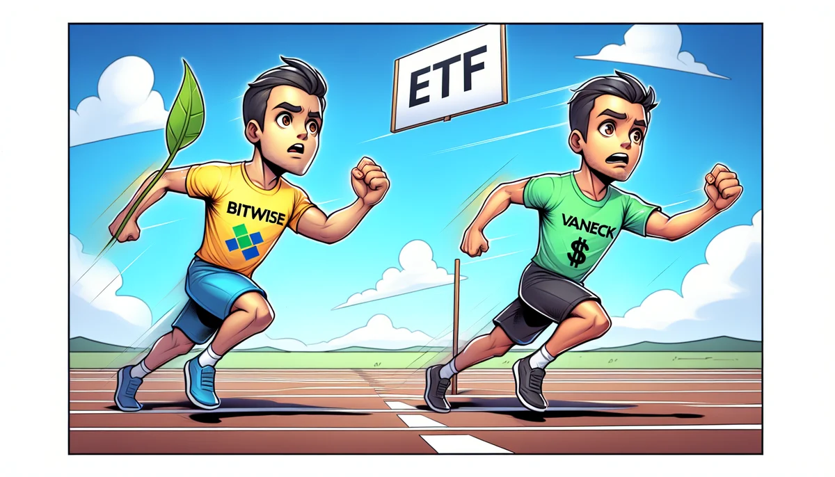 "Solana ETF Race Heats Up: Bitwise Challenges VanEck"